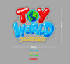 Custom Sign: TOY WORLD COLLECTABLES