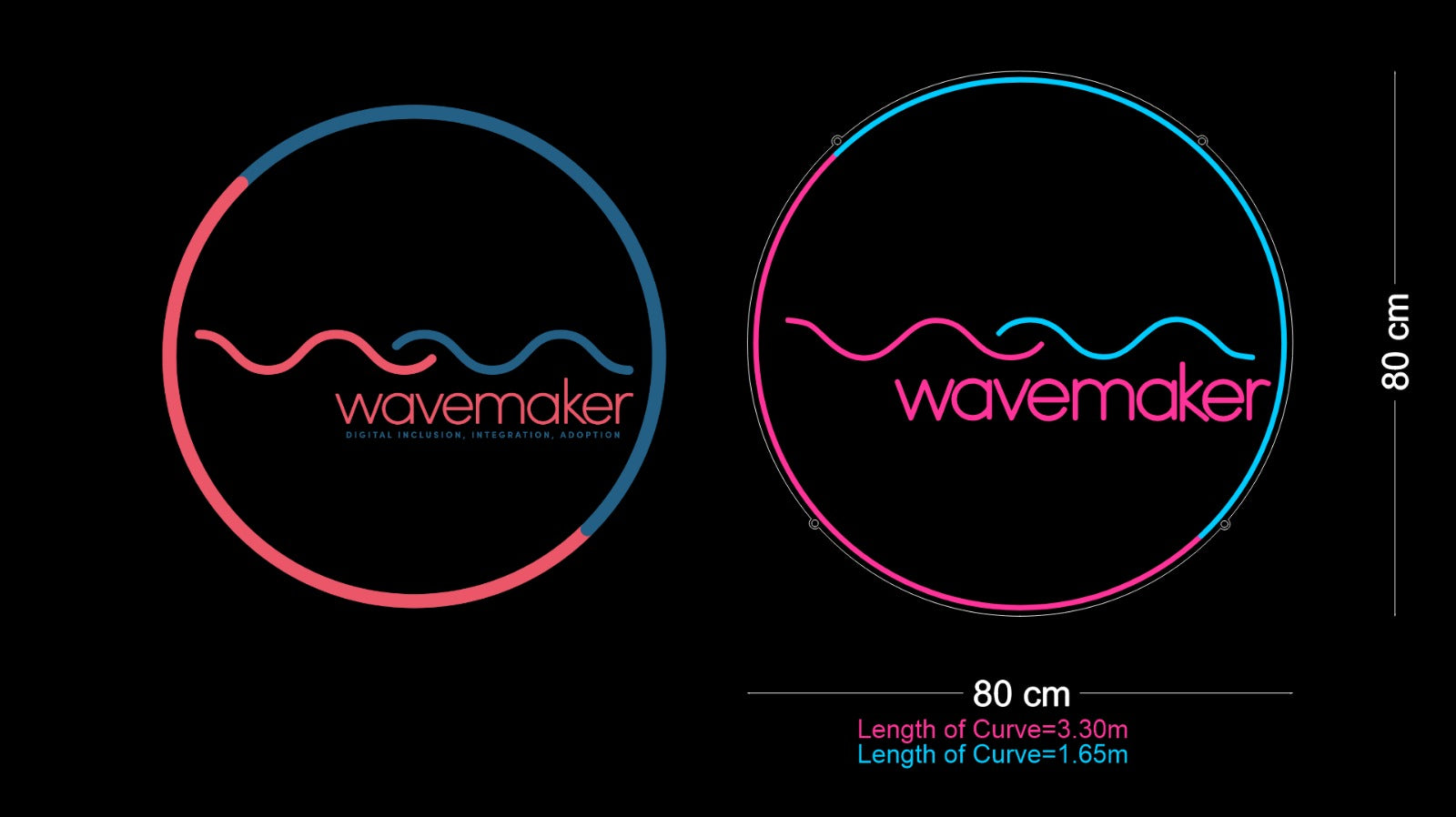 Custom Neon: wavemaker