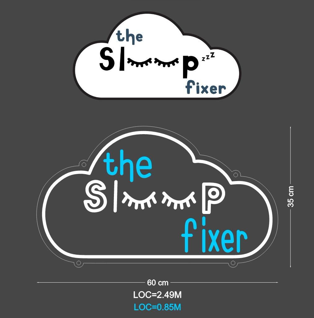 Custom Sign: the SLEEP fixer