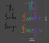 Custom Sign: The Lumber Lounge