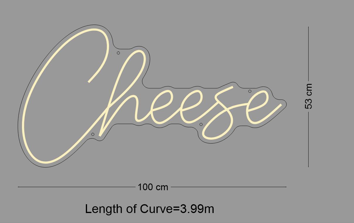 Custom Sign: Cheese