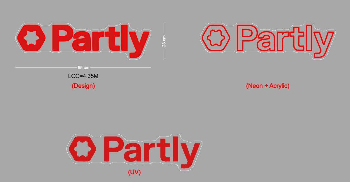 Custom Neon Sign Party