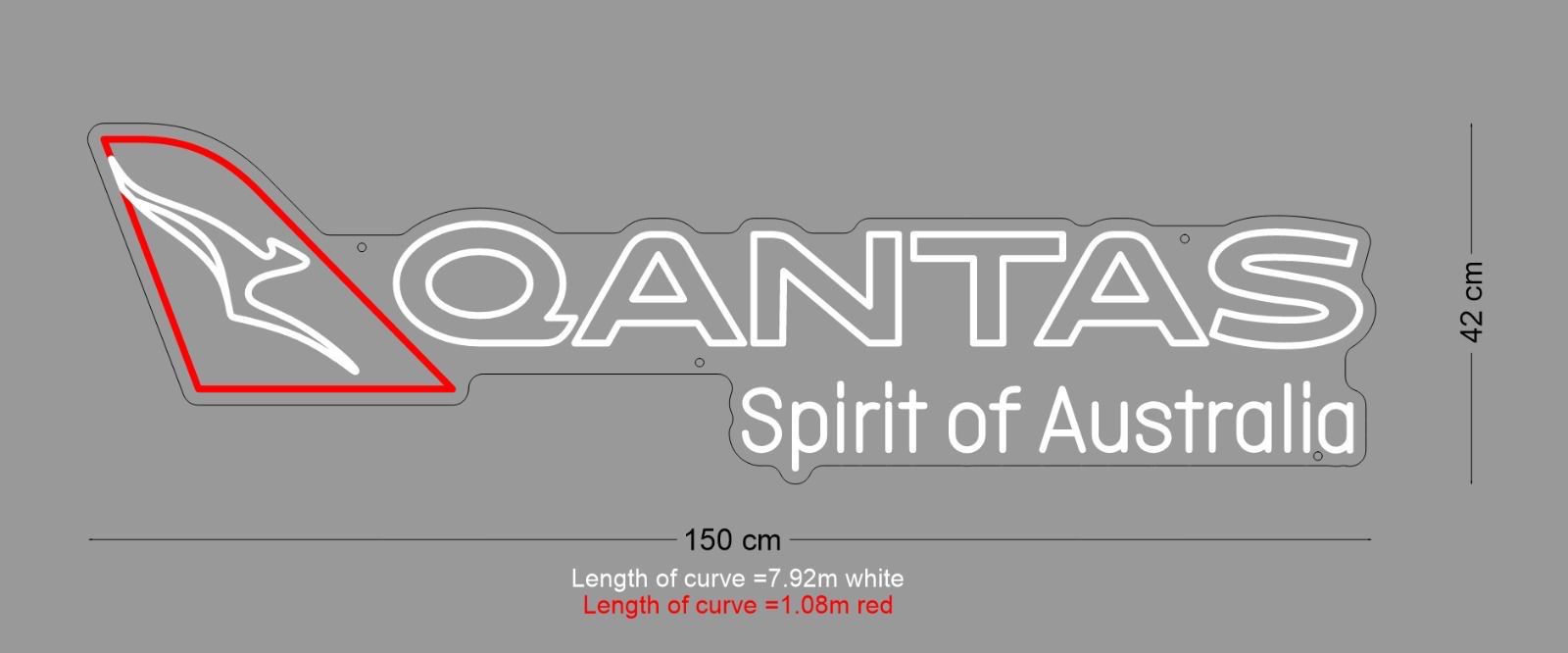 Custom Sign: QANTAS