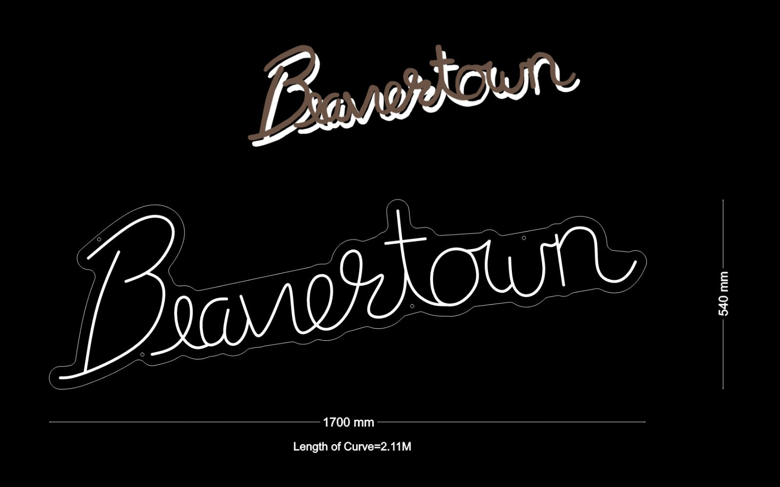 Custom Neon: Beavertown