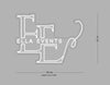 Custom Sign : ELLA EVENTS