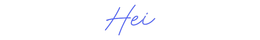 Custom Neon: Hei