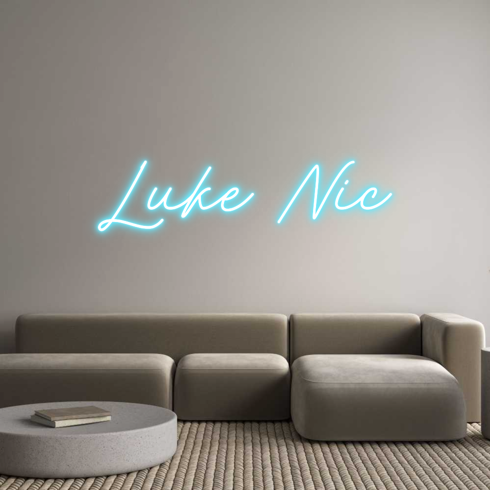 Custom Neon: Luke Nic