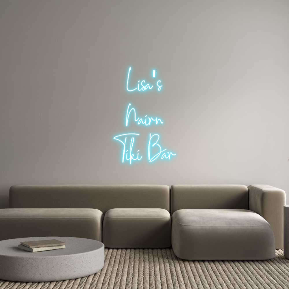 Custom Neon: Lisa's
Nairn...