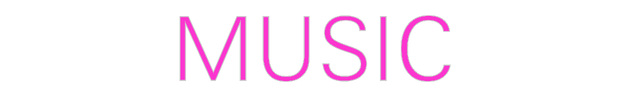 Custom Neon: MUSIC
