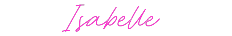 Custom Neon: Isabelle