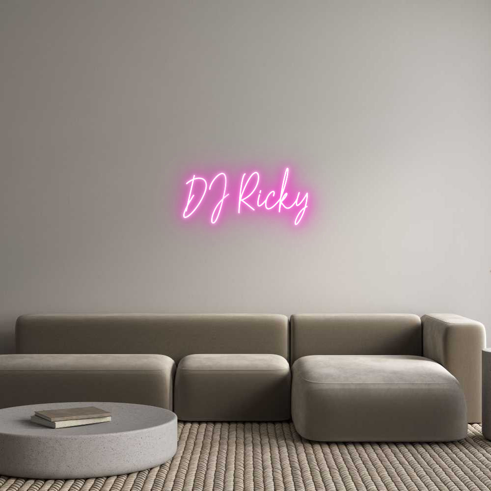 Custom Neon: DJ Ricky