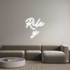 Custom Neon: Rile
y