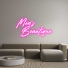 Custom Neon: Meg's
   Bea...