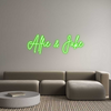 Custom Neon: Alfie & Jake