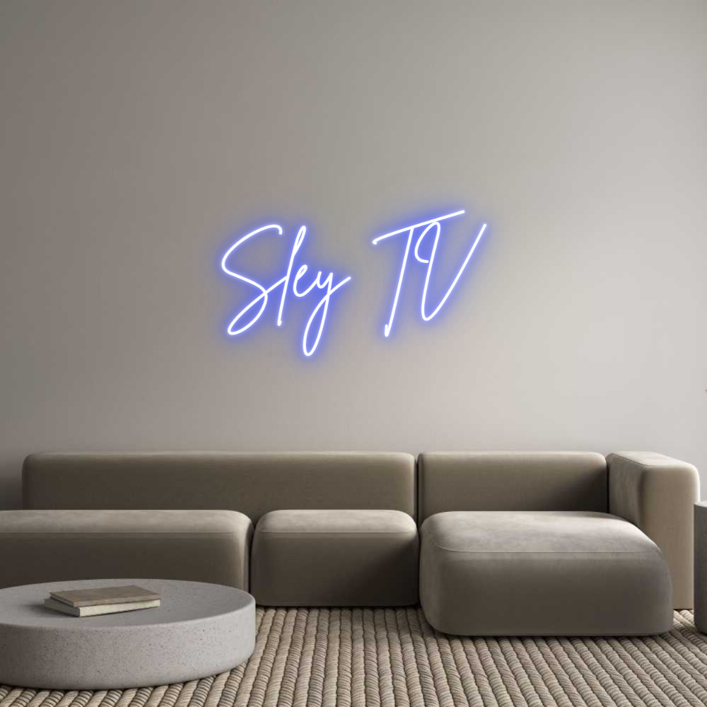 Custom Neon: Sley TV