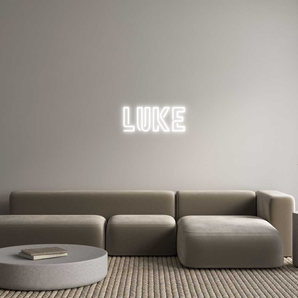 Custom Neon:  Luke
