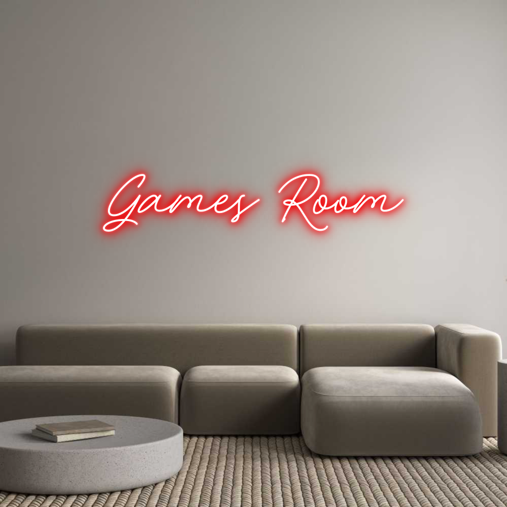 Custom Neon: Games Room