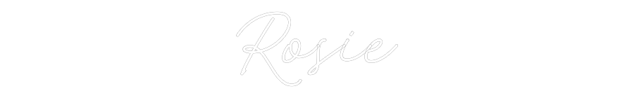 Custom Neon: Rosie