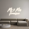 Custom Neon: Mr & Mrs
Fre...