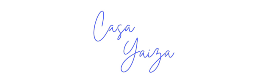 Custom Neon: Casa
    Yaiza