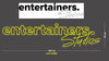 Custom Sign: entertainers. Studio