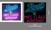 Custom Sign: Boots x MRS CLAUS WERKSHOP