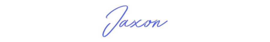 Custom Neon: Jaxon
