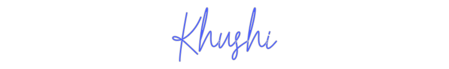 Custom Neon: Khushi