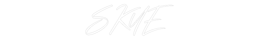 Custom Neon: SKYE