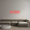 Custom Neon: H4 DUF