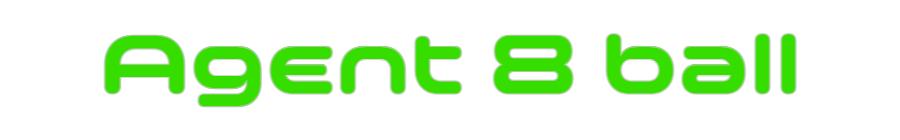 Custom Neon: Agent 8 ball