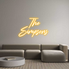 Custom Neon: The
Simpsons