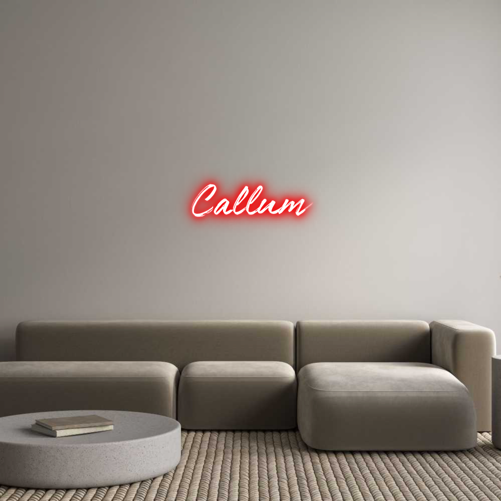 Custom Neon: Callum