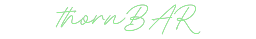 Custom Neon: thornBAR
