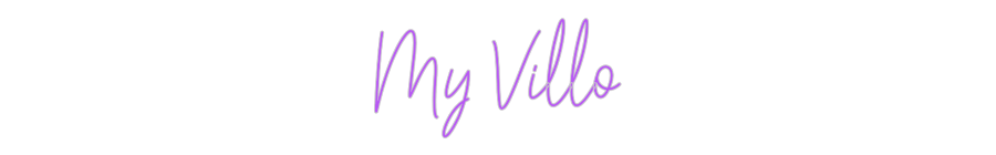 Custom Neon: My Villo