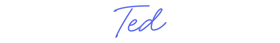 Custom Neon: Ted