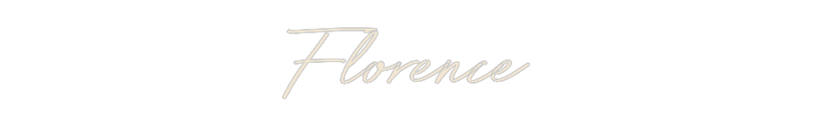 Custom Neon: Florence