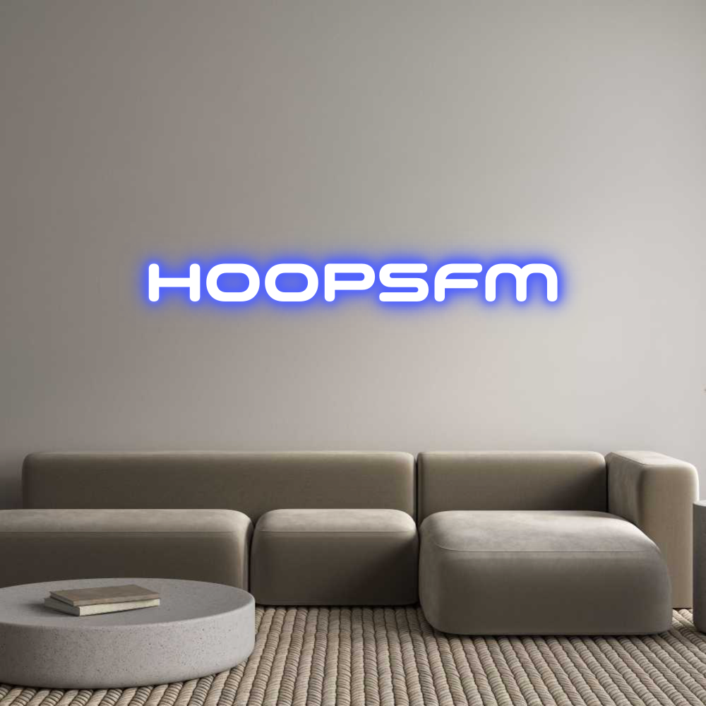 Custom Neon: HOOPSFM