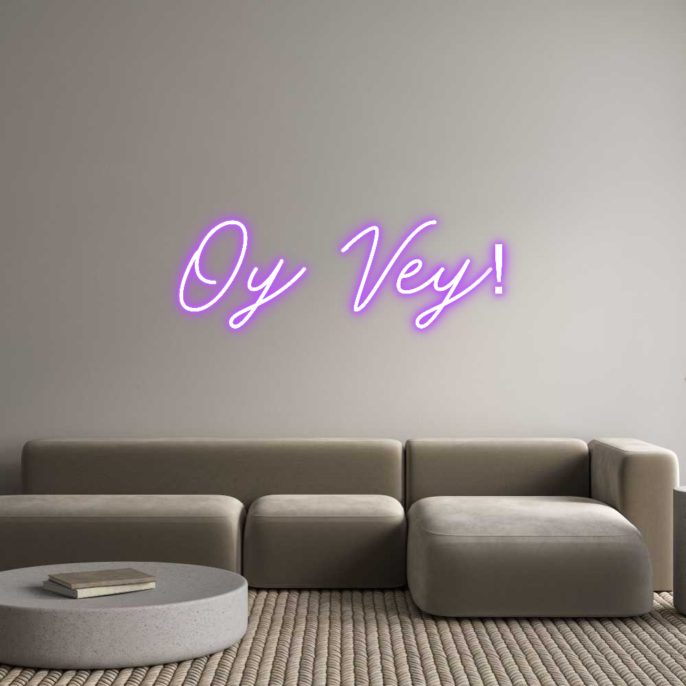 Custom Neon: Oy Vey!