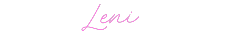 Custom Neon: Leni