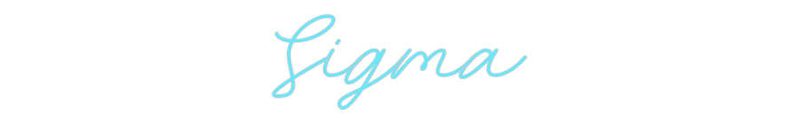 Custom Neon: Sigma