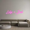 Custom Neon: Lily + Joel