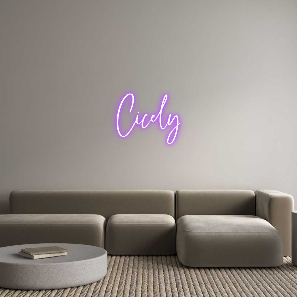 Custom Neon: Cicely