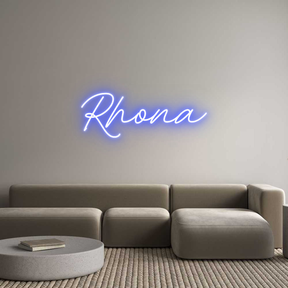 Custom Neon: Rhona