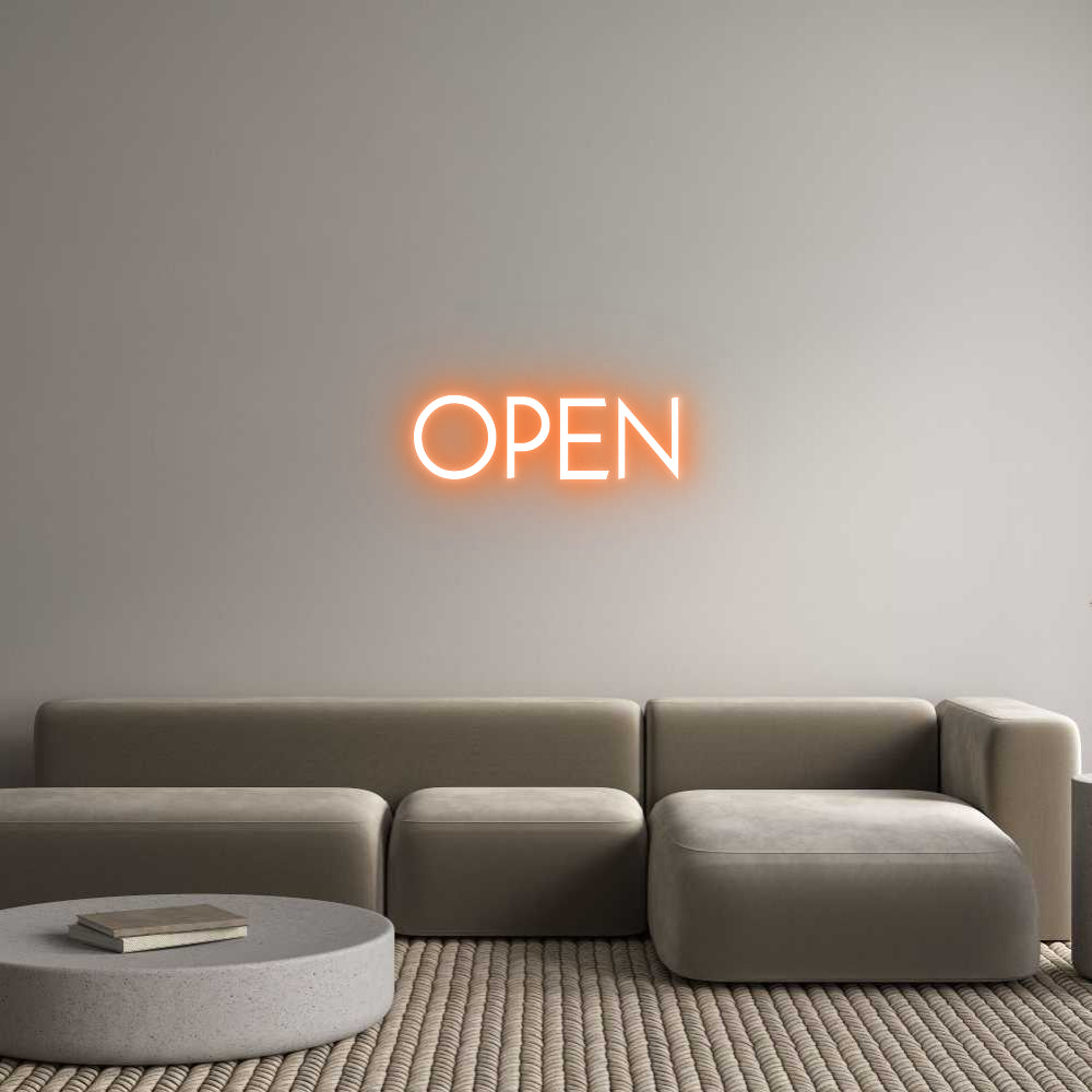 Custom Neon: OPEN