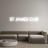Custom Neon: ST JAMES CLUB