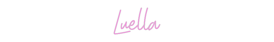 Custom Neon: Luella