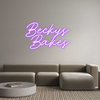 Custom Neon: Beckys 
Bake...