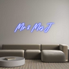 Custom Neon: Mr & Mrs J