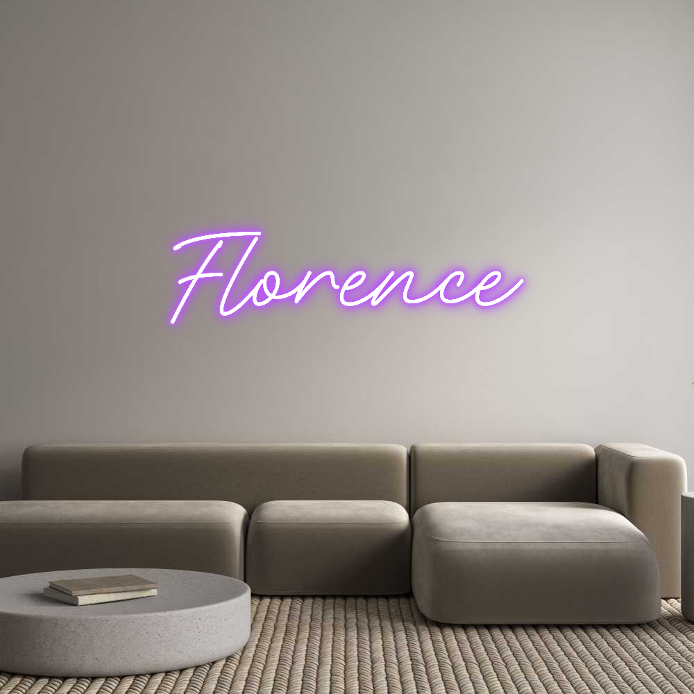 Custom Neon: Florence